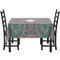 Bohemian Art Rectangular Tablecloths - Side View