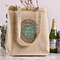 Bohemian Art Reusable Cotton Grocery Bag - In Context