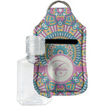 Bohemian Art Hand Sanitizer & Keychain Holder - Small (Personalized)