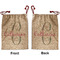 Bohemian Art Santa Sack - Front & Back (Personalized)