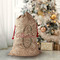 Bohemian Art Santa Bag - Front (stuffed)