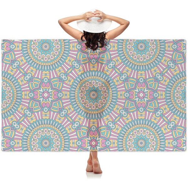 Custom Bohemian Art Sheer Sarong