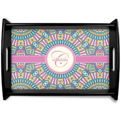 Bohemian Art Wooden Tray (Personalized)
