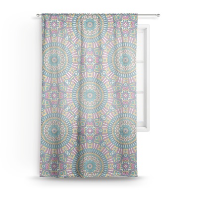 Bohemian Art Sheer Curtain (Personalized)