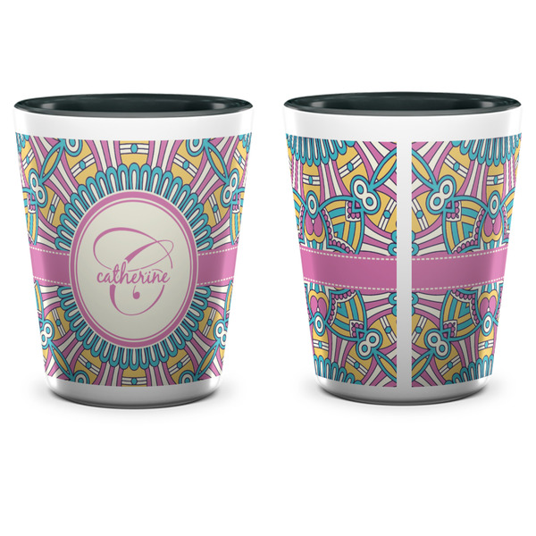 Bohemian Art Shot Glass - Two Tone - APPROVAL
