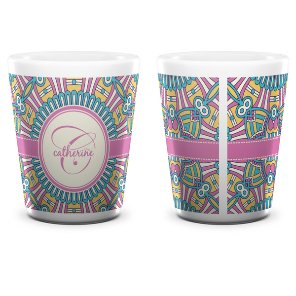 Bohemian Art Shot Glass - White - APPROVAL