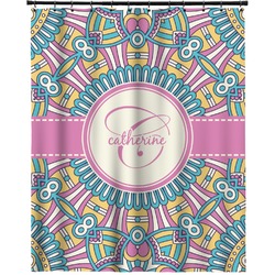 Bohemian Art Extra Long Shower Curtain - 70"x84" (Personalized)
