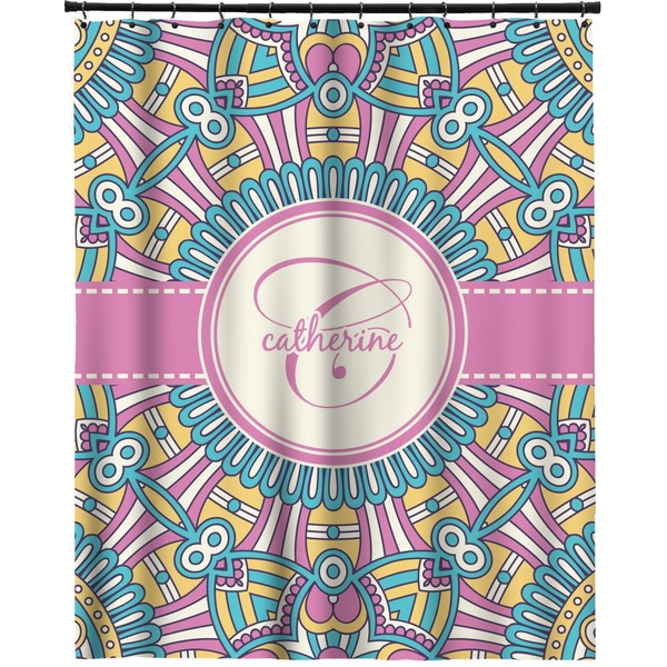 Custom Bohemian Art Extra Long Shower Curtain - 70"x84" (Personalized)