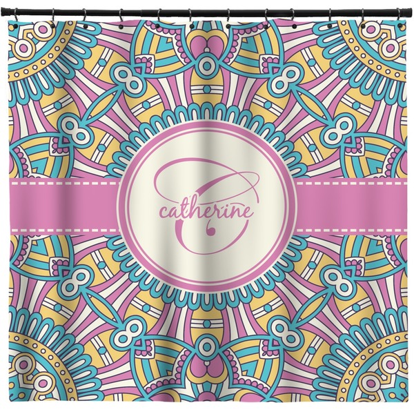 Custom Bohemian Art Shower Curtain - 71" x 74" (Personalized)