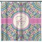 Bohemian Art Shower Curtain - 71" x 74" (Personalized)