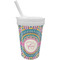 Bohemian Art Sippy Cup with Straw (Personalized)