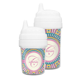 Bohemian Art Sippy Cup (Personalized)