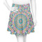 Bohemian Art Skater Skirt - 2X Large