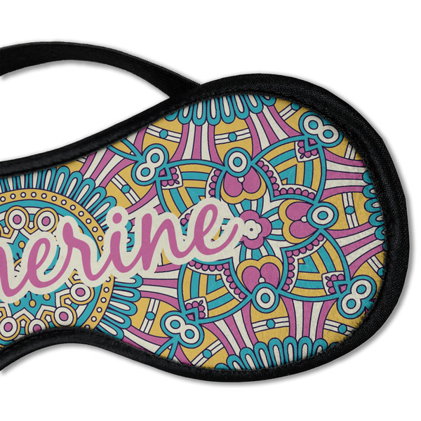 Bohemian Art Sleeping Eye Mask - DETAIL Large