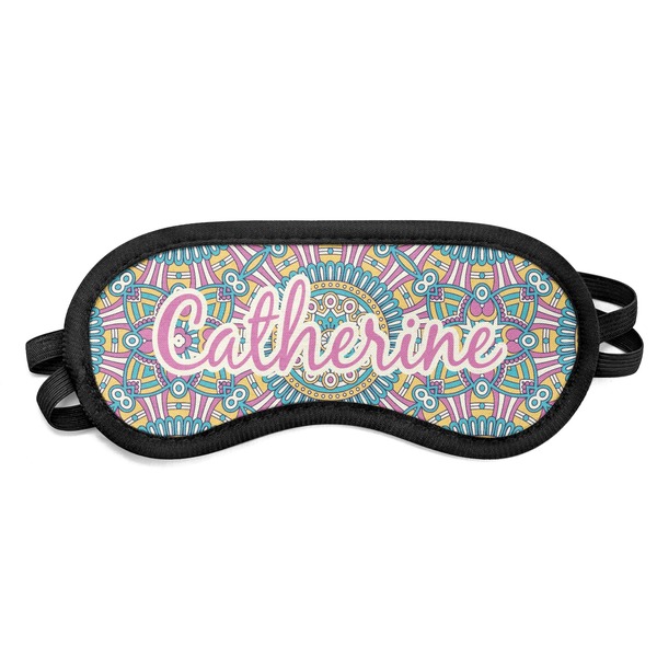Custom Bohemian Art Sleeping Eye Mask (Personalized)