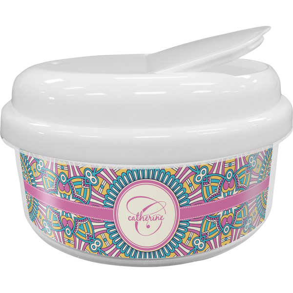 Custom Bohemian Art Snack Container (Personalized)