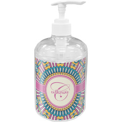 Bohemian Art Acrylic Soap & Lotion Bottle (Personalized)
