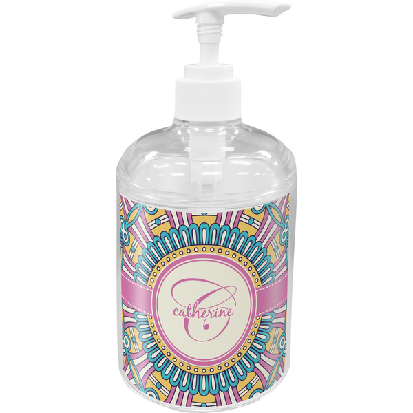 Bohemian Art Soap / Lotion Dispenser (Personalized)