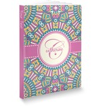 Bohemian Art Softbound Notebook - 7.25" x 10" (Personalized)