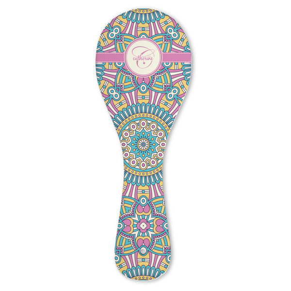 Custom Bohemian Art Ceramic Spoon Rest (Personalized)