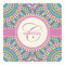 Bohemian Art Square Decal - Small (Personalized)