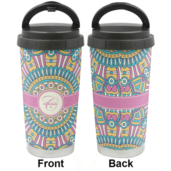Bohemian Art Stainless Steel Travel Cup - Apvl
