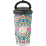Bohemian Art Stainless Steel Coffee Tumbler (Personalized)