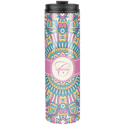 Bohemian Art Stainless Steel Skinny Tumbler - 20 oz (Personalized)