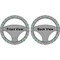 Bohemian Art Steering Wheel Cover- Front and Back