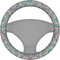 Bohemian Art Steering Wheel Cover (Personalized)