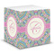 Bohemian Art Sticky Note Cube (Personalized)
