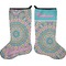 Bohemian Art Holiday Stocking - Double-Sided - Neoprene (Personalized)
