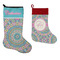 Bohemian Art Stockings - Side by Side compare
