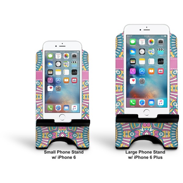 Bohemian Art Stylized Phone Stand - Comparison