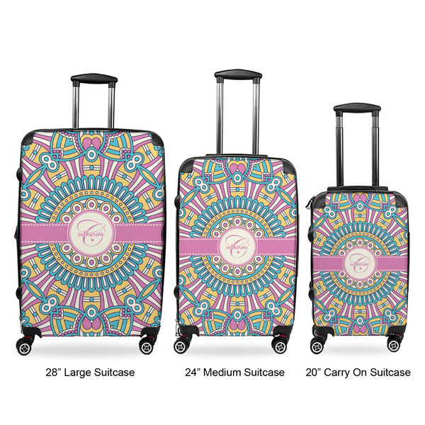 Bohemian Art Suitcase Set 1 - APPROVAL