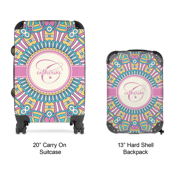 Bohemian Art Suitcase Set 4 - APPROVAL