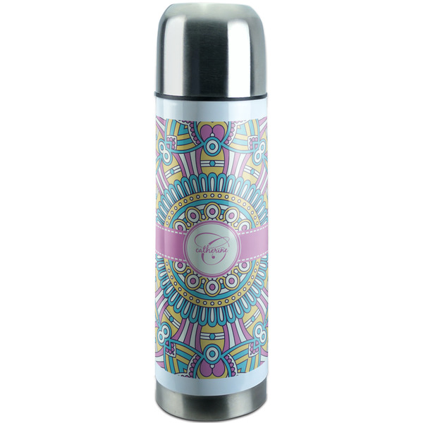 Custom Bohemian Art Stainless Steel Thermos (Personalized)
