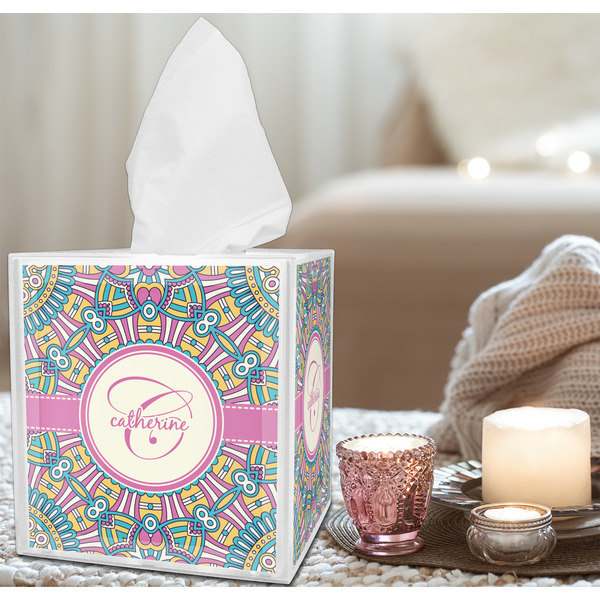 Bohemian Art Tissue Box - LIFESTYLE