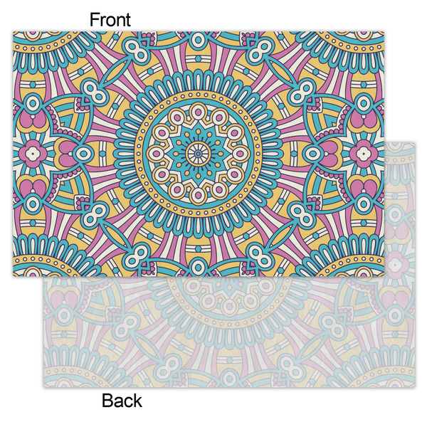 Bohemian Art Tissue Paper - Heavyweight - Small - Front & Back