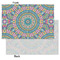 Bohemian Art Tissue Paper - Heavyweight - Small - Front & Back