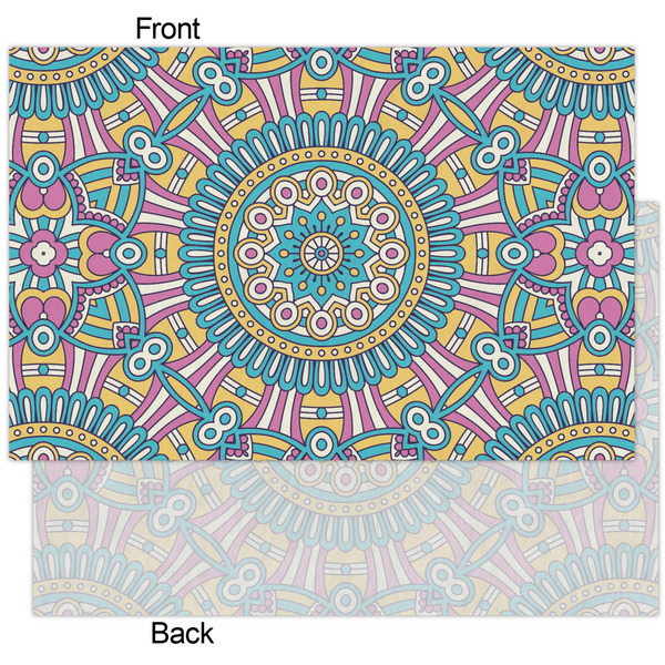 Bohemian Art Tissue Paper - Heavyweight - XL - Front & Back