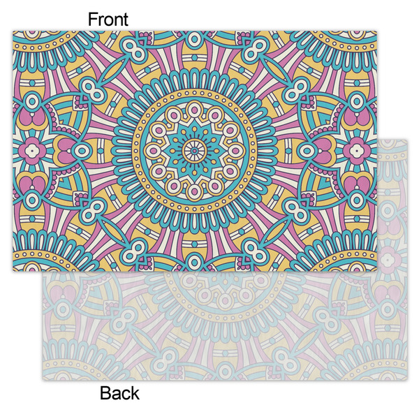Bohemian Art Tissue Paper - Lightweight - Small - Front & Back
