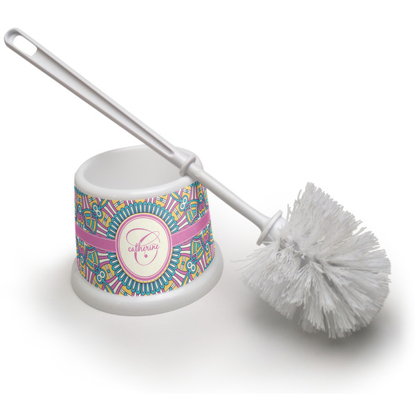 Custom Bohemian Art Toilet Brush (Personalized)