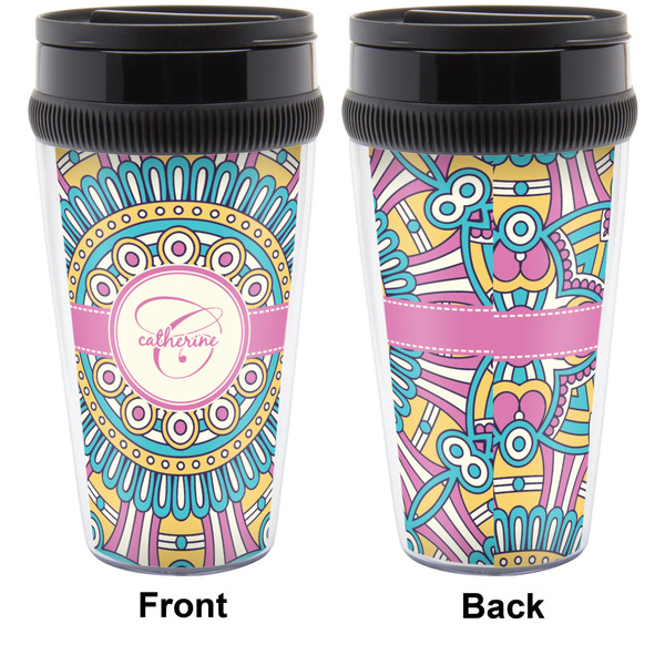 Bohemian Art Travel Mug Approval (Personalized)