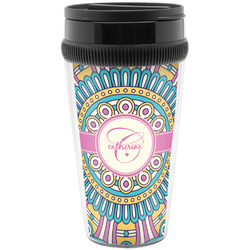 Bohemian Art Acrylic Travel Mug without Handle (Personalized)