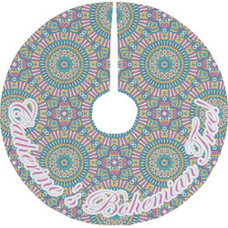 Bohemian Art Tree Skirt (Personalized)