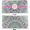 Bohemian Art Vinyl Check Book Cover - Front and Back