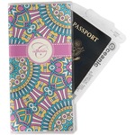 Bohemian Art Travel Document Holder