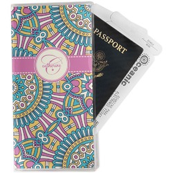Bohemian Art Travel Document Holder
