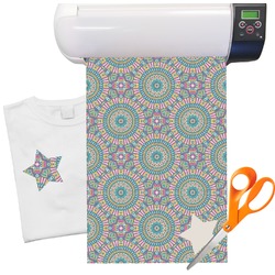 Bohemian Art Heat Transfer Vinyl Sheet (12"x18")